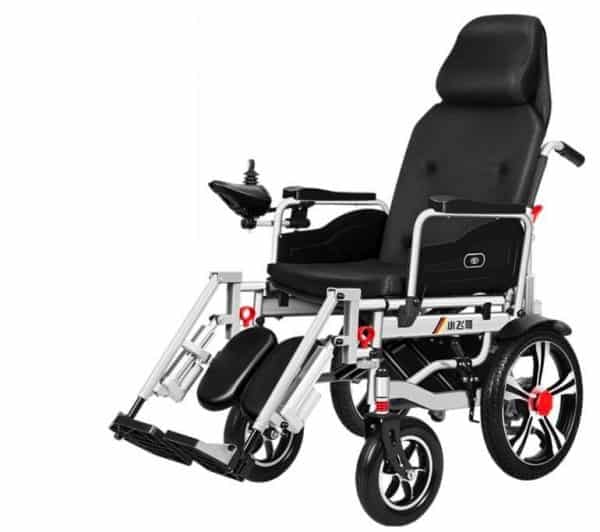 motorized electric wheelchair automatic reclining