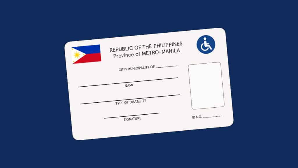 sample pwd id in the philippines