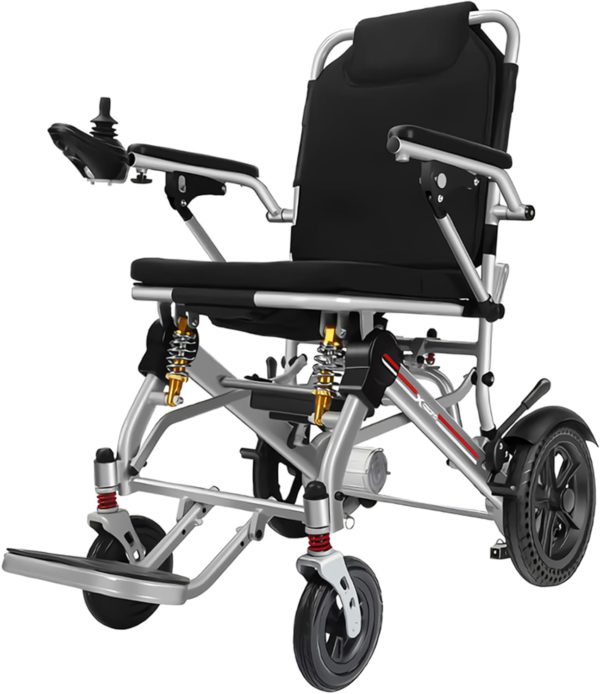 Front View Aluminum Wheelchair